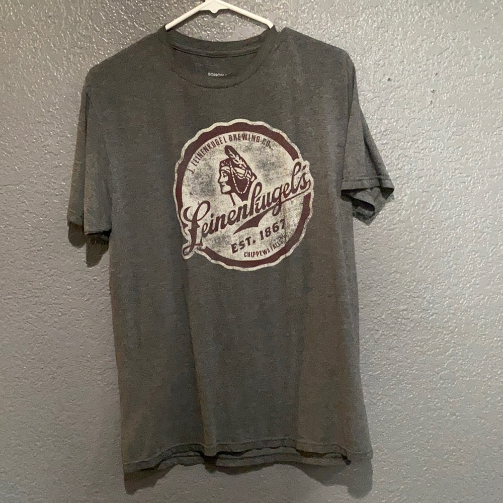 M Leinenkugels beer t shirt